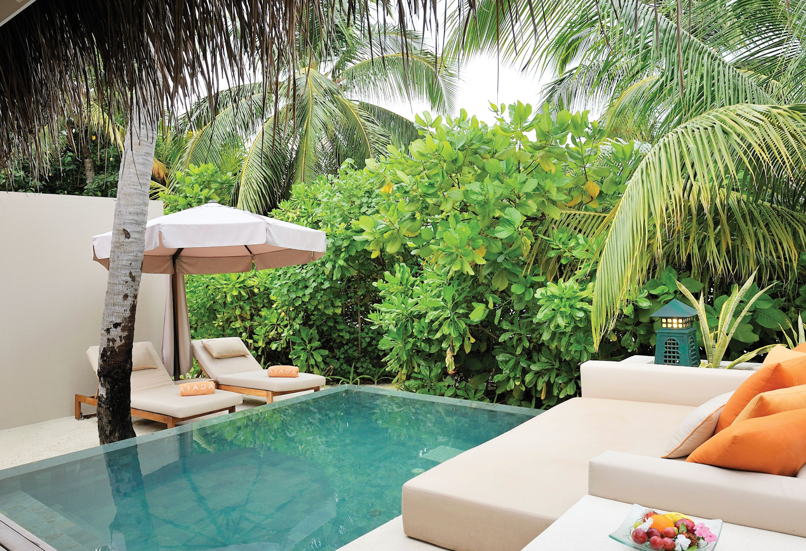 Beach Villa with Pool at Ayada Maldives